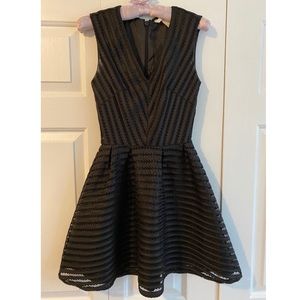 Fit and Flare Black Dress
